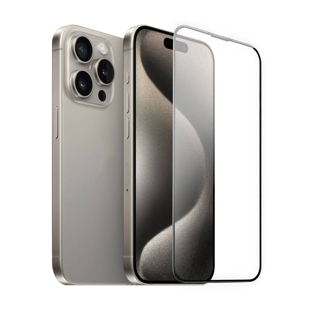 [RNZ-TA109027] Apple iPhone 16 Pro Max Uyumlu Wiwu GT-010 Anti-Reflective Polimer Oleofobik Kaplama Ultra İnce Temperli Cam Ekran Koruyucu