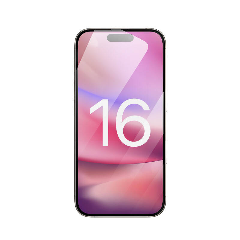 [RNZ-TA109143] Apple iPhone 16 Plus Uyumlu Zore EKS Cam Ekran Koruyucu