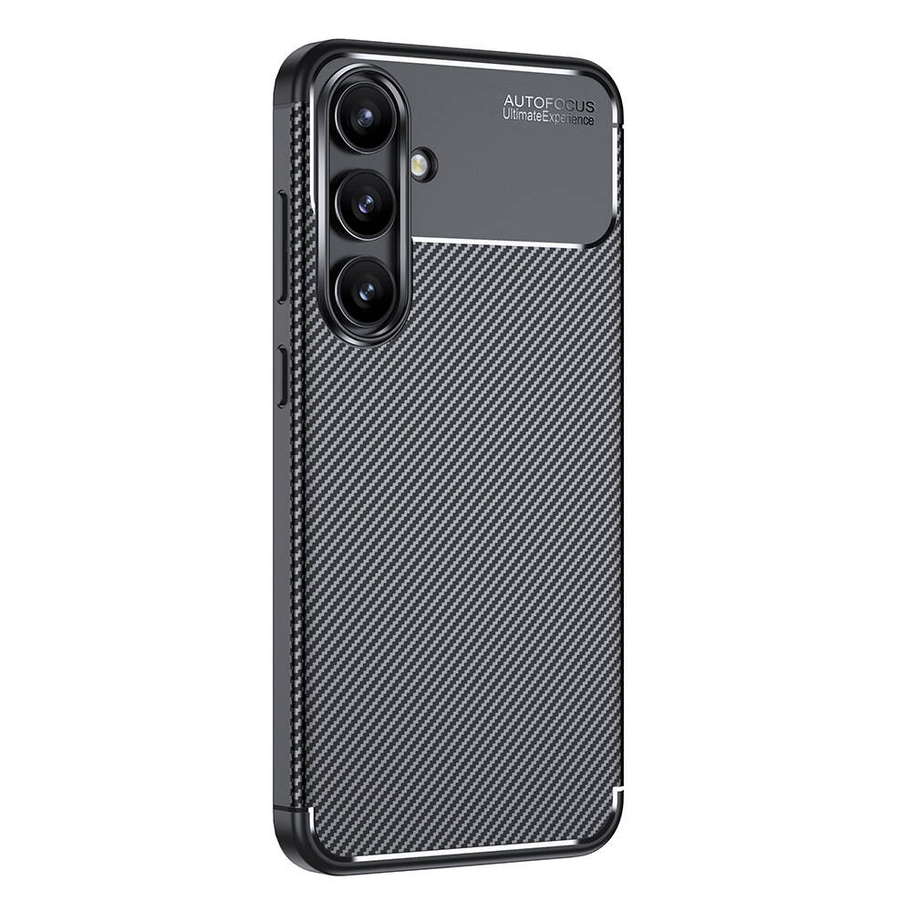 [RNZ-TA109205] Samsung Galaxy S24 FE Uyumlu Kılıf Zore Negro Silikon Kapak (Siyah)