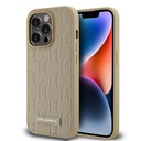 Apple iPhone 14 Pro Max Uyumlu Kılıf Karl Lagerfeld Orjinal Lisanslı M-safe Şarj Özellikli KL Yazılı Hot Stamp Kapak