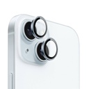 Apple iPhone 15 Plus Uyumlu Wiwu LG-004 PVD Lens Guard Metal Kamera Lens Koruyucu