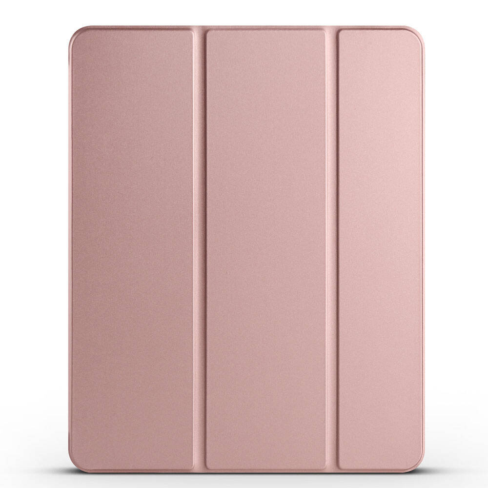 Apple iPad Pro 12.9 2020 (4.Nesil) Uyumlu Zore Smart Cover Kalem Bölmeli Standlı 1-1 Kılıf