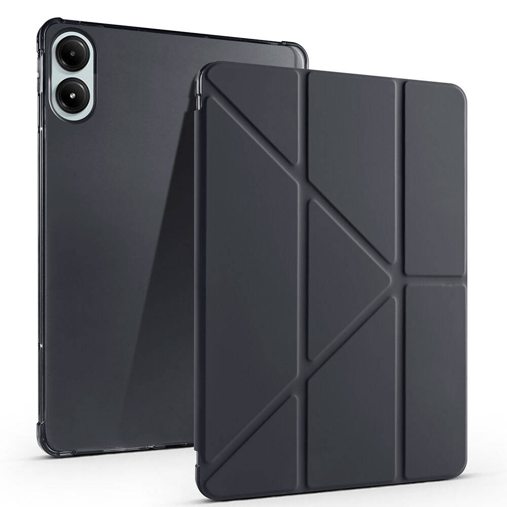 Xiaomi Redmi Pad Pro Uyumlu Kılıf Zore Tri Folding Kalem Bölmeli Standlı Kılıf