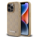 Apple iPhone 15 Pro Max Uyumlu Kılıf Karl Lagerfeld Orjinal Lisanslı M-safe Şarj Özellikli KL Yazılı Hot Stamp Kapak