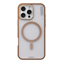 Apple iPhone 16 Pro Uyumlu Kılıf M-safe Şarj Özellikli Youngkit Rock Sand Serisi Kapak