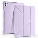 Apple iPad Pro 11 2024 Uyumlu Kılıf Zore Tri Folding Kalem Bölmeli Standlı Kılıf