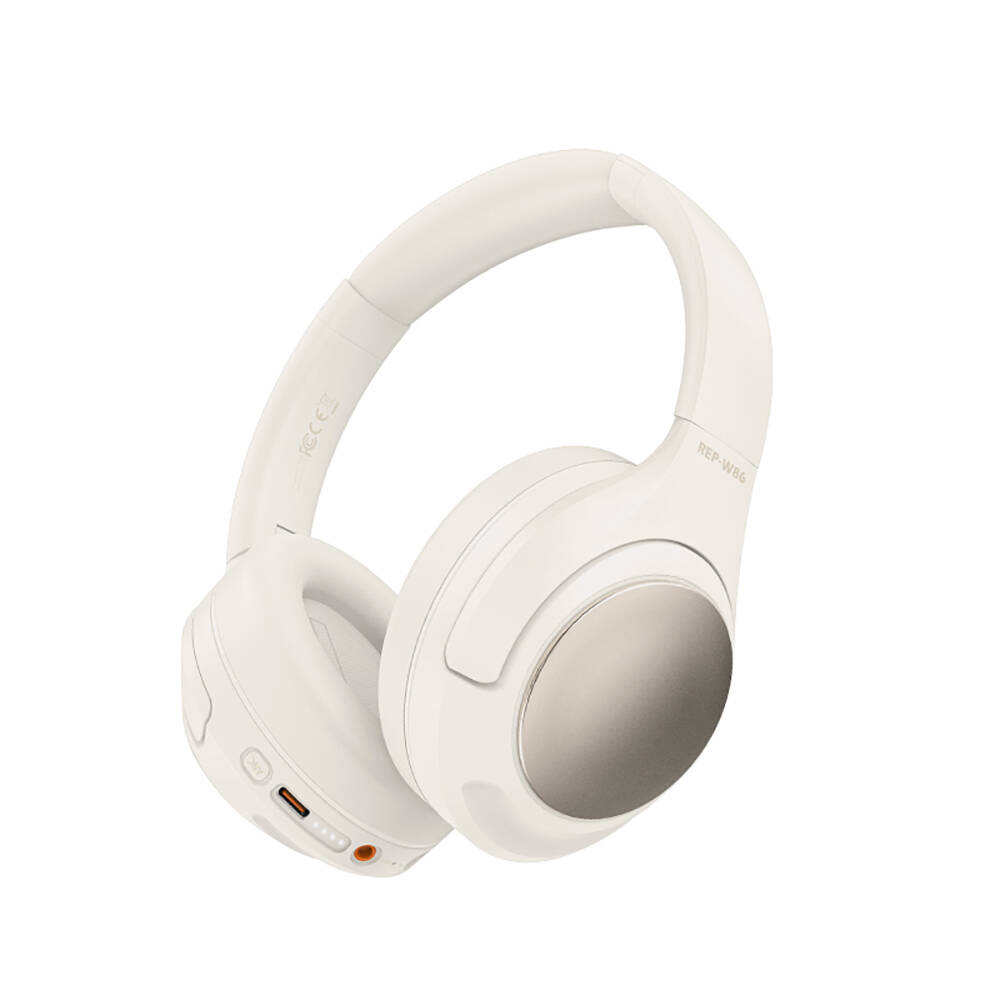 Recci REP-W86 ANC Özellikli Hi-Fi Ses Kaliteli Kulak Üstü Bluetooth v5.3 Kulaklık