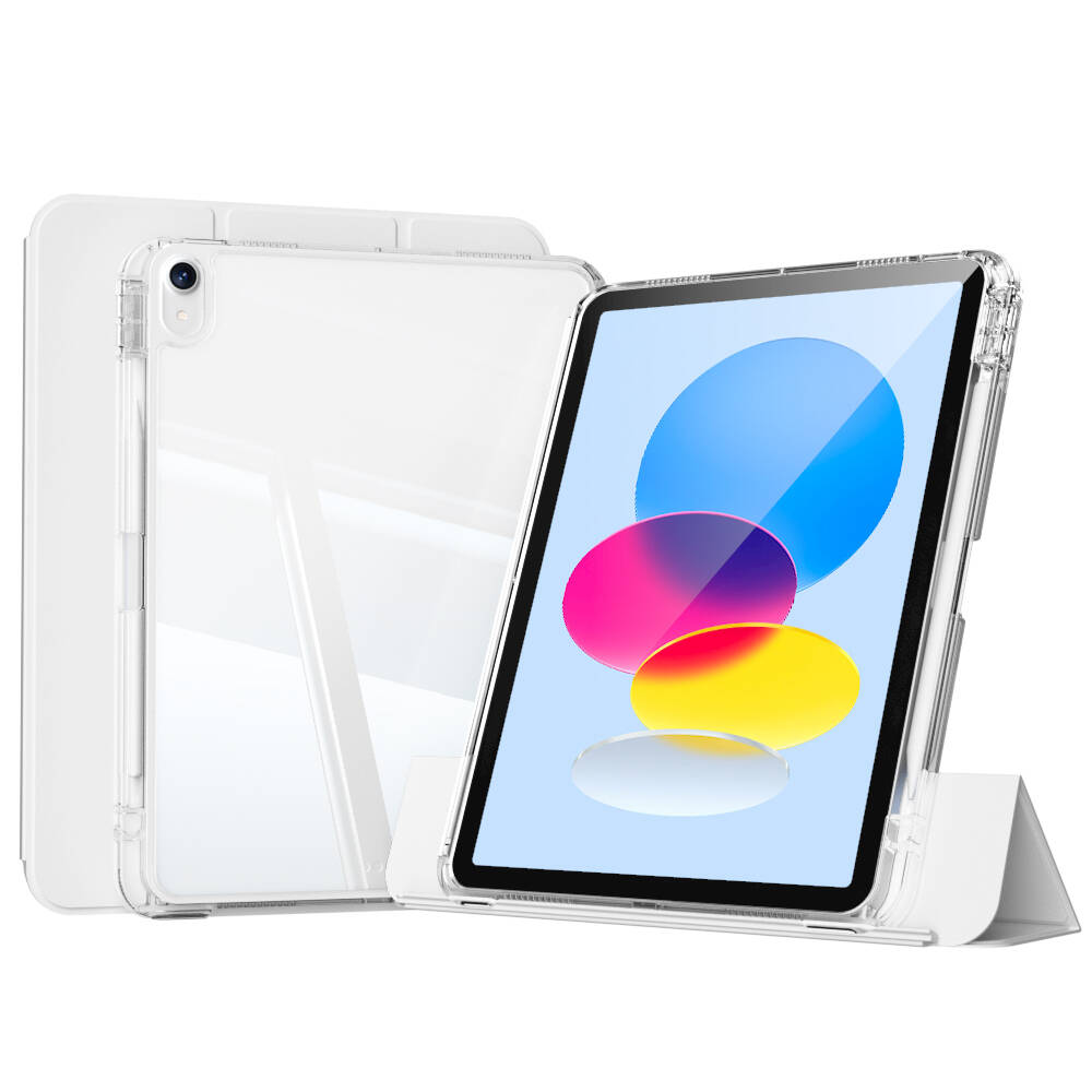 Apple iPad 10.9 2022 (10.Nesil) Uyumlu Kılıf Magnetik Ayrılabilen Airbagli Zore Sliding Tablet Kılıfı
