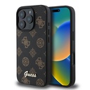Apple iPhone 16 Pro Uyumlu Kılıf Guess Orjinal Lisanslı M-safe Şarj Özellikli Yazı Logolu Peony Kapak