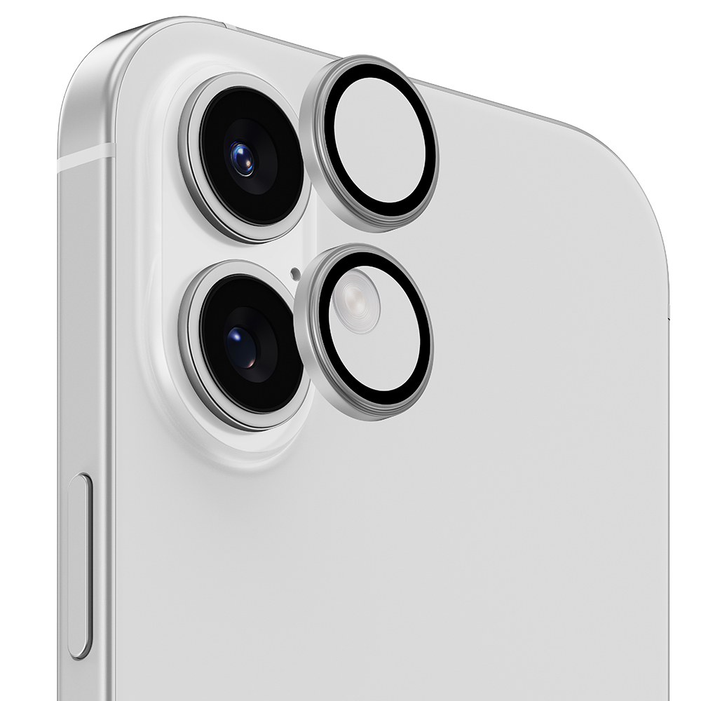 Apple iPhone 16 Plus Uyumlu Benks Parlama Önleyici Glass Warrior Metal Kamera Lens Koruyucu