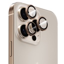Apple iPhone 16 Pro Max Uyumlu Benks Parlama Önleyici Glass Warrior Metal Kamera Lens Koruyucu