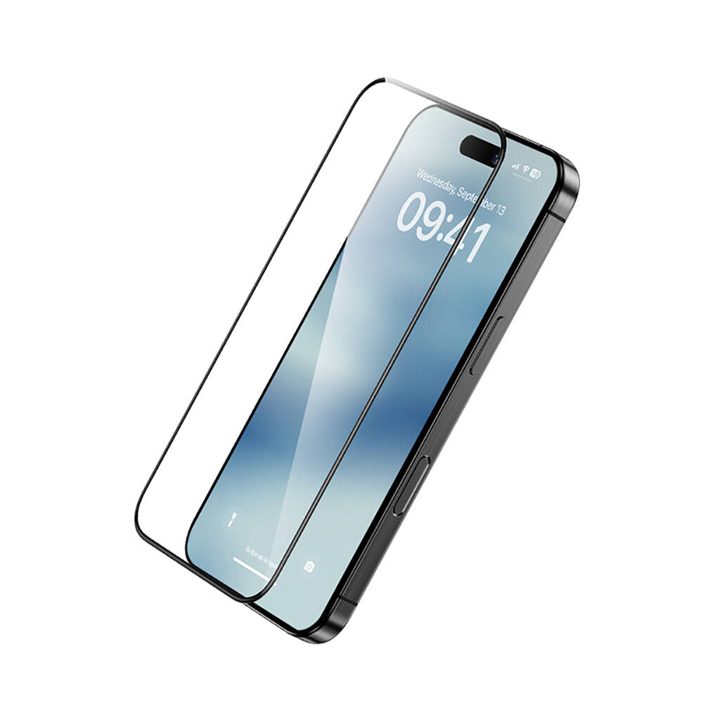 [RNZ-TA108486] Apple iPhone 16 Uyumlu Hidrofobik Ve Oleofobik Özellikli Benks Air Shield Ekran Koruyucu 10&prime;lu Paket