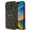 Apple iPhone 16 Pro Uyumlu Kılıf Guess Orjinal Lisanslı M-safe Şarj Özellikli 4G Desenli Yazı Logolu Kapak