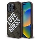 Apple iPhone 16 Pro Uyumlu Kılıf Guess Orjinal Lisanslı Big Love Guess Kapak