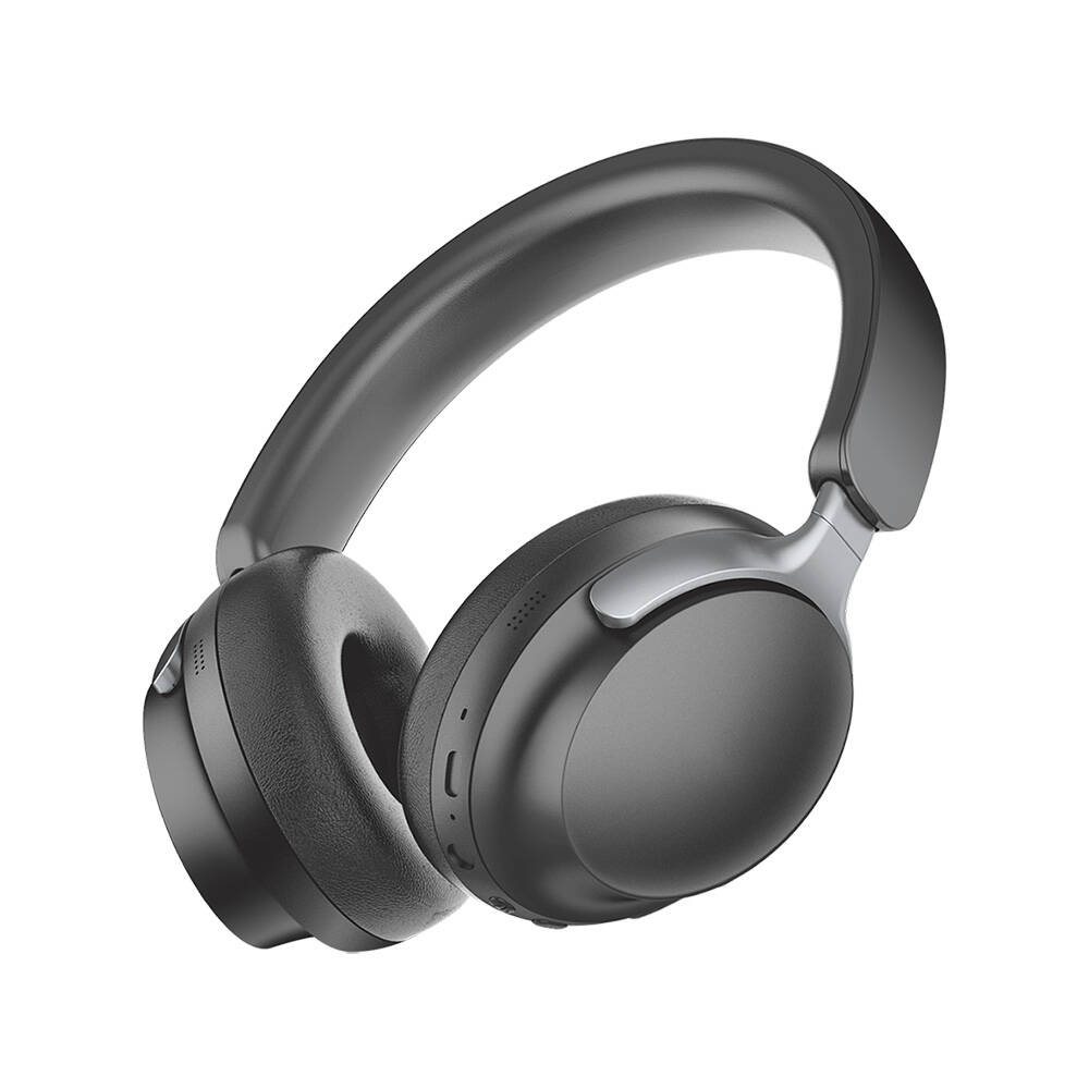 [RNZ-TA108440] Lapas LP-HD001 ANC Özellikli Kulak Üstü Bluetooth v5.4 Kulaklık (Siyah)