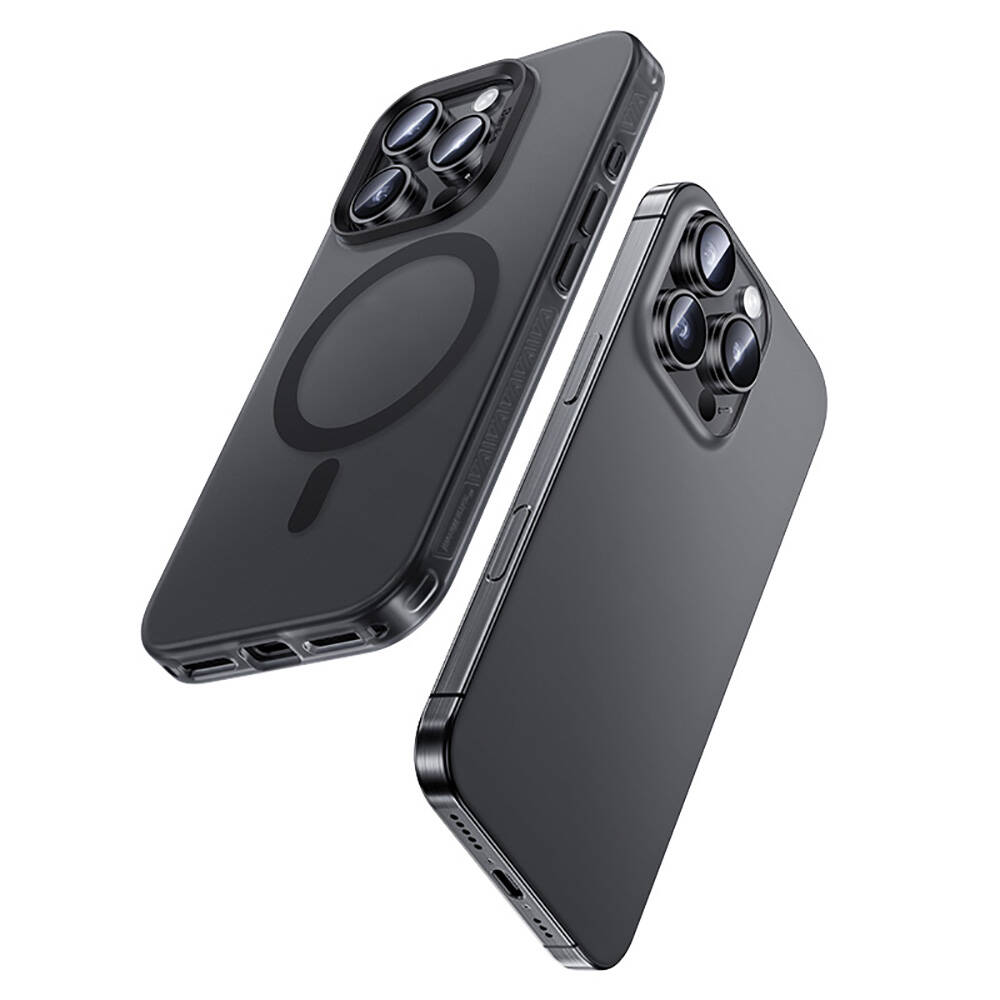 Apple iPhone 16 Pro Uyumlu Kılıf M-safe Şarj Özellikli Benks Lucid Armor Kapak