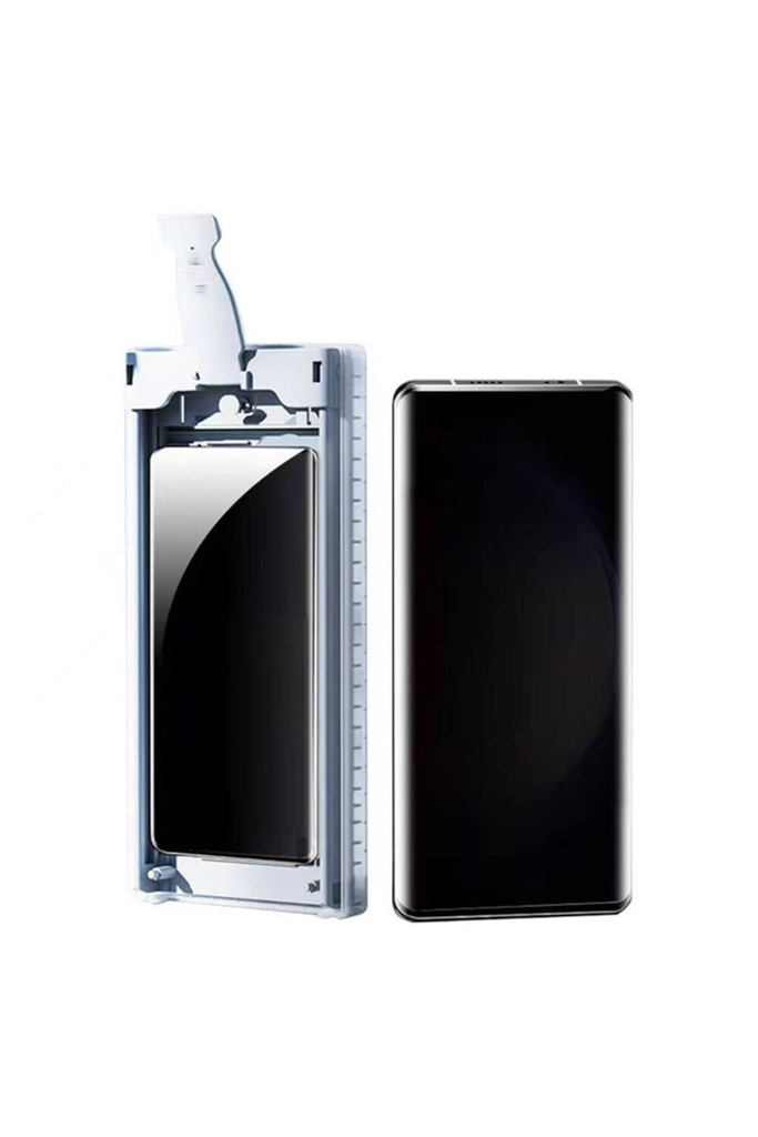 Samsung Galaxy S23 Ultra Uyumlu Zore Uygulama Aparatlı 6in1 Easy Privacy Body Ekran Koruyucu