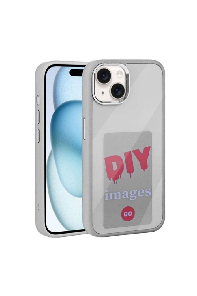 Apple iPhone 15 Uyumlu Kılıf Ekranı Yansıtan Zore Akıllı NFC Kapak