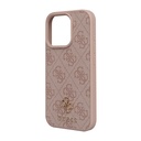 Apple iPhone 16 Pro Uyumlu Kılıf Guess Orjinal Lisanslı M-safe Şarj Özellikli Small 4G Classic Kapak