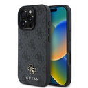 Apple iPhone 16 Pro Uyumlu Kılıf Guess Orjinal Lisanslı M-safe Şarj Özellikli Small 4G Classic Kapak