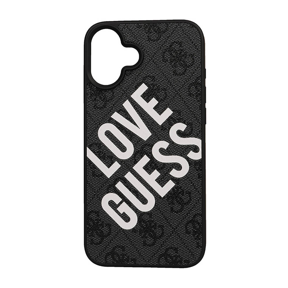 Apple iPhone 16 Plus Uyumlu Kılıf Guess Orjinal Lisanslı Big Love Guess Kapak