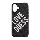 Apple iPhone 16 Plus Uyumlu Kılıf Guess Orjinal Lisanslı Big Love Guess Kapak
