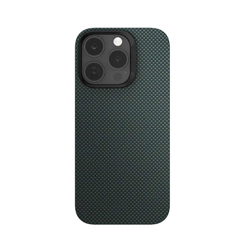 Apple iPhone 15 Pro Uyumlu Kılıf M-safe Şarj Özellikli Benks ArmorTint Serisi ArmorAir Kevlar Kapak