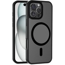 Apple iPhone 16 Pro Uyumlu Kılıf M-safe Şarj Özellikli Mat Arka Yüzey Zore Sio Kapak