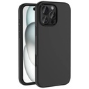 Apple iPhone 16 Pro Uyumlu Kılıf M-safe Şarj Özellikli Sıvı Teknolojili Silinebilir Sert Zore Kivi Kapak