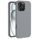 Apple iPhone 16 Pro Uyumlu Kılıf M-safe Şarj Özellikli Sıvı Teknolojili Silinebilir Sert Zore Kivi Kapak