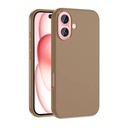 Apple iPhone 16 Uyumlu Kılıf M-safe Şarj Özellikli Sıvı Teknolojili Silinebilir Sert Zore Kivi Kapak