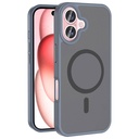 Apple iPhone 16 Uyumlu Kılıf M-safe Şarj Özellikli Mat Arka Yüzey Zore Sio Kapak