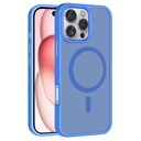 Apple iPhone 16 Pro Max Uyumlu Kılıf M-safe Şarj Özellikli Mat Arka Yüzey Zore Sio Kapak