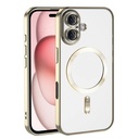 Apple iPhone 16 Plus Uyumlu Kılıf Kamera Korumalı M-safe Wireless Şarj Özellikli Zore Demre Kapak