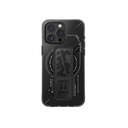 Apple iPhone 16 Pro Uyumlu Kılıf M-safe Şarj Özellikli Teknoloji Desenli Standlı Skinarma Helio Kapak