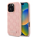 Apple iPhone 16 Pro Max Uyumlu Kılıf Karl Lagerfeld Orjinal Lisanslı M-safe Şarj Özellikli KL Yazılı Hot Stamp Kapak