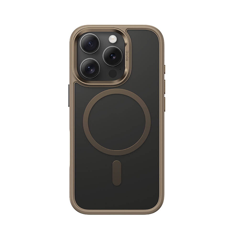 Apple iPhone 16 Pro Uyumlu Kılıf M-safe Şarj Özellikli Benks Mist Protective Kapak
