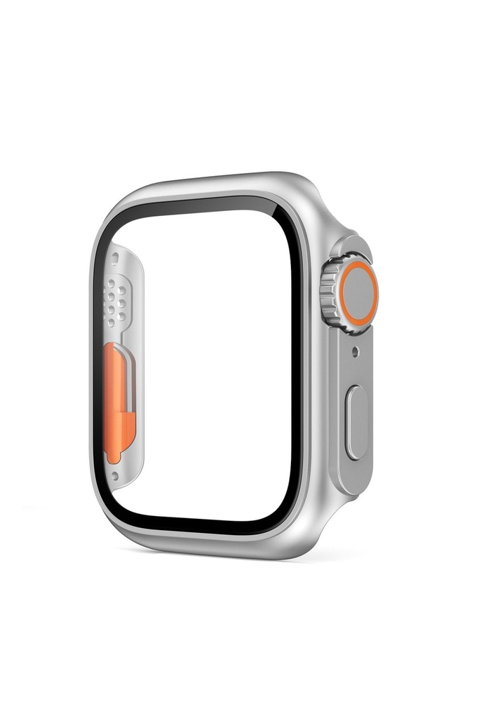 Apple Watch 7 45mm Uyumlu - Watch Ultra 49mm Kasa Dönüştürücü ve Ekran Koruyucu Zore Watch Gard 25