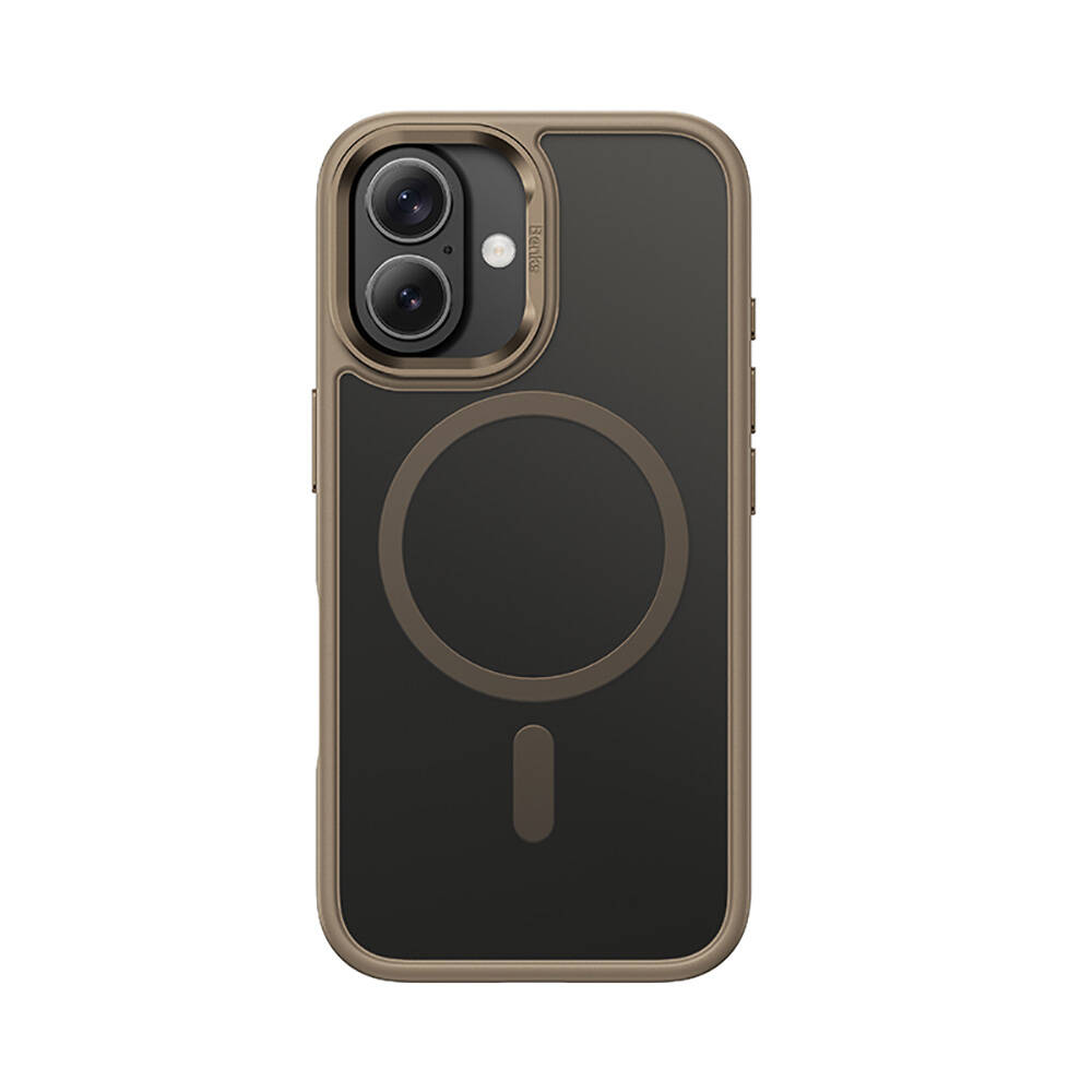 Apple iPhone 16 Uyumlu Kılıf M-safe Şarj Özellikli Benks Mist Protective Kapak