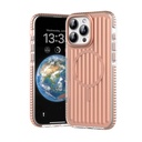 Apple iPhone 16 Pro Max Uyumlu Kılıf M-safe Şarj Özellikli Oyuklu Tasarım Mutural Bumpy Clear Kapak