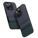 Apple iPhone 16 Pro Uyumlu Kılıf M-safe Şarj Özellikli Karbon Fiber Tasarımlı Benks Aurora ArmorPro Kevlar Kapak