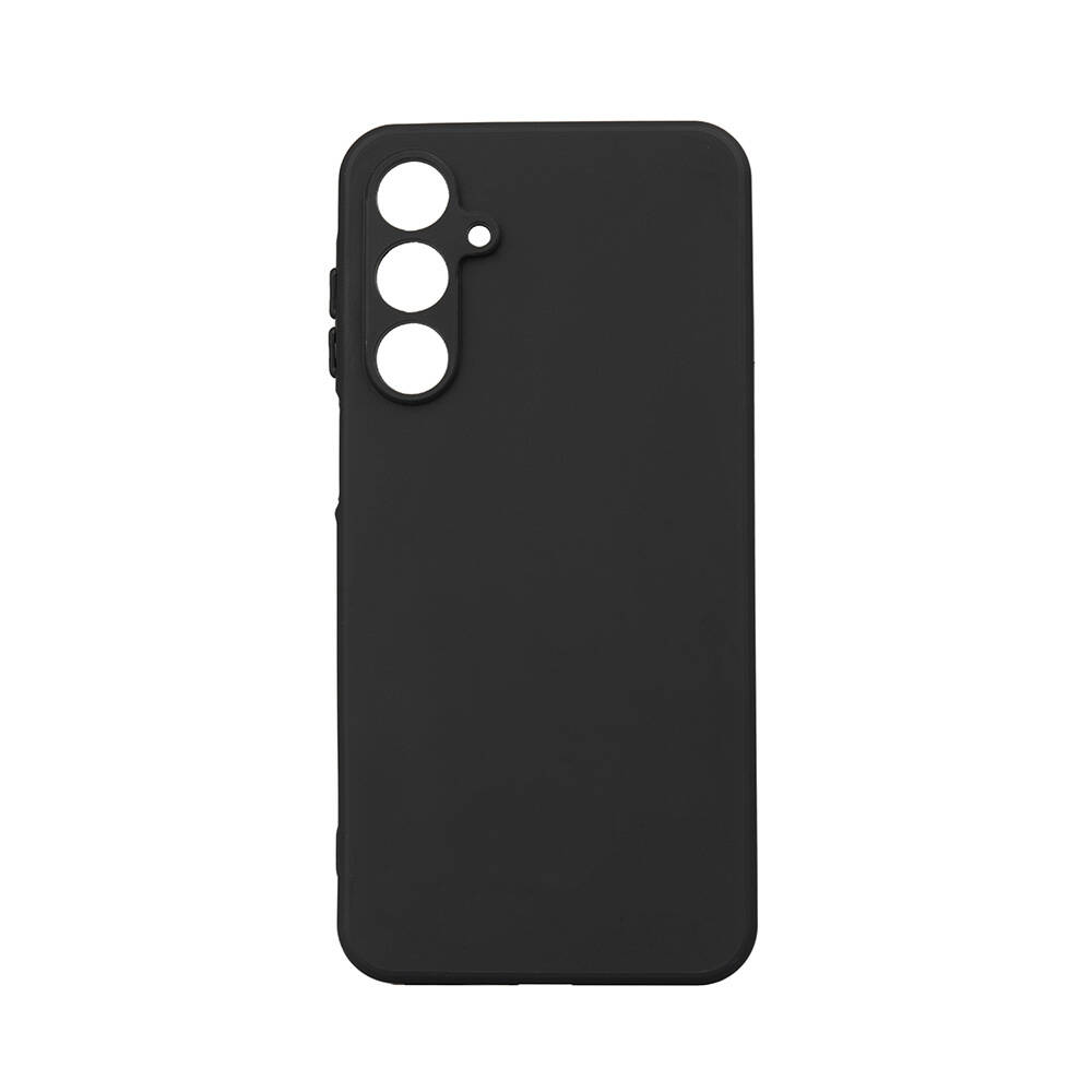 [RNZ-TA110579] Samsung Galaxy A16 Uyumlu Kılıf Zore Biye Silikon (Siyah)