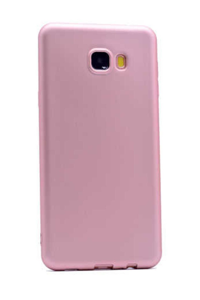 Samsung Galaxy C7 Uyumlu Kılıf Zore Premier Silikon Kapak