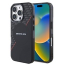 Apple iPhone 16 Pro Uyumlu Kılıf AMG Orjinal Lisanslı M-safe Şarj Özellikli Çift Katmanlı Kırmızı Çapraz Çizgili Kapak