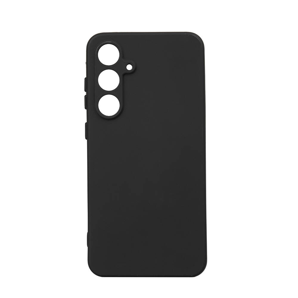 [RNZ-TA110709] Samsung Galaxy S24 FE Uyumlu Kılıf Zore Biye Silikon (Siyah)