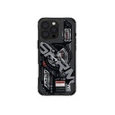 Apple iPhone 16 Pro Max Uyumlu Kılıf M-safe Şarj Özellikli Katmanlı Makine Temalı SkinArma Ekho Kapak