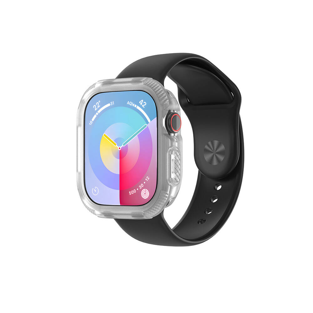 Apple Watch 10 42mm Uyumlu Silikon TPU Kasa Koruyucu Zore Watch Gard 17