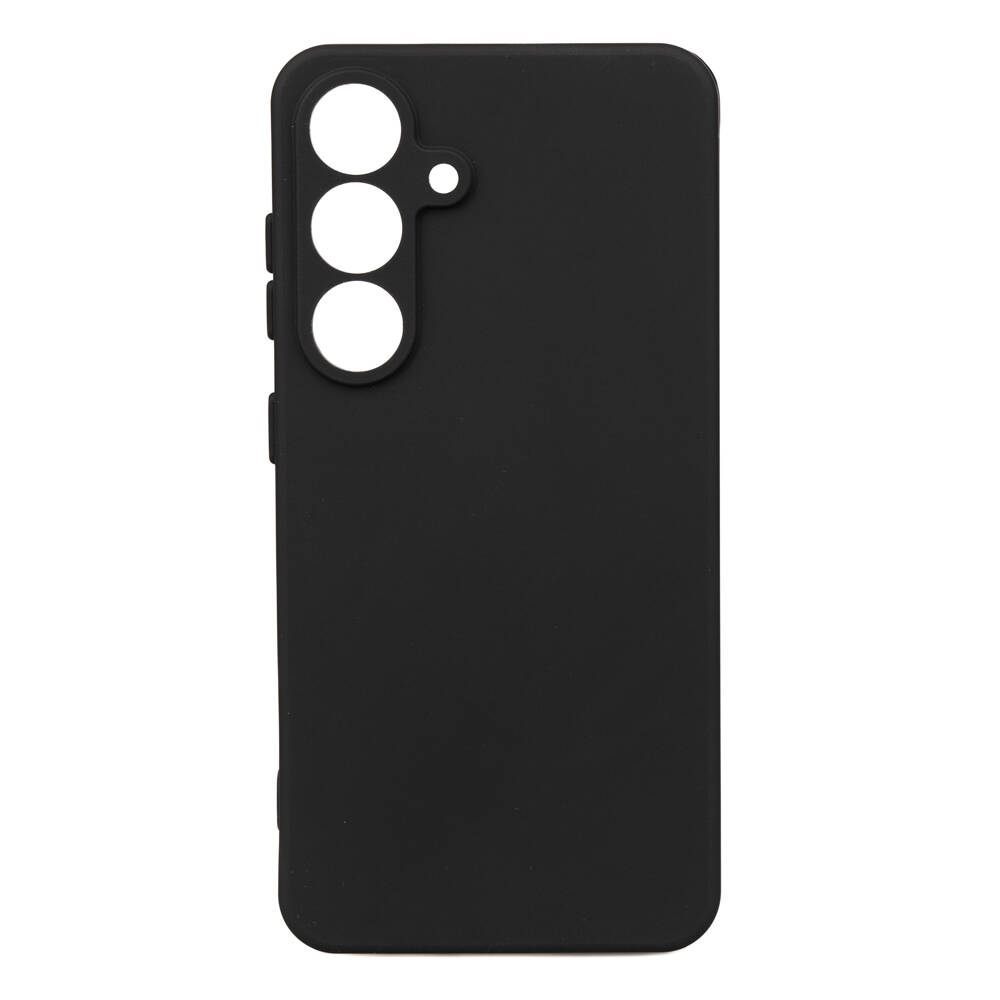 [RNZ-TA110736] Samsung Galaxy S25 Uyumlu Kılıf Zore Biye Silikon (Siyah)