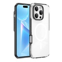 Apple iPhone 16 Pro Uyumlu Kılıf M-safe Şarj Özellikli Çıkarılabilir Arka Yüzeyli Zore Polar Kapak