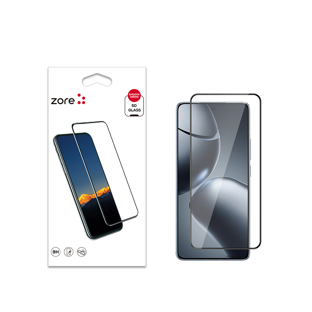 [RNZ-TA111218] Xiaomi 14T Pro Uyumlu Zore Kenarları Kırılmaya Dayanıklı Cam Ekran Koruyucu
